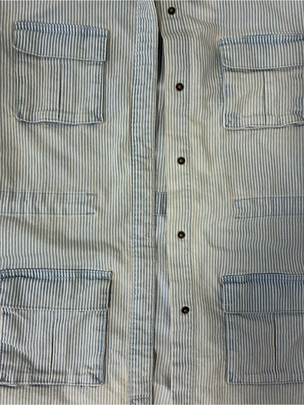 universal thread striped button down - Picture 2 of 3
